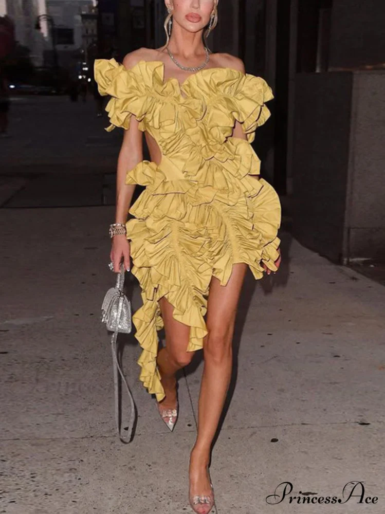 Butterfly Short Sleeve Trendy Bodycon Mini Dress - Image 11