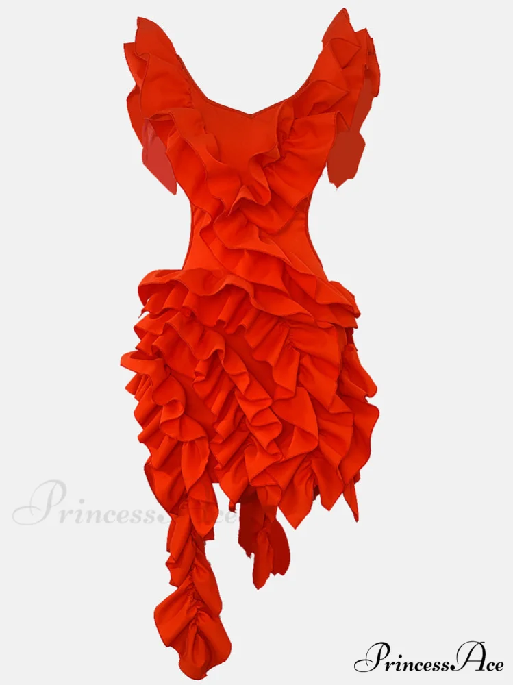 Butterfly Short Sleeve Trendy Bodycon Mini Dress - Image 5