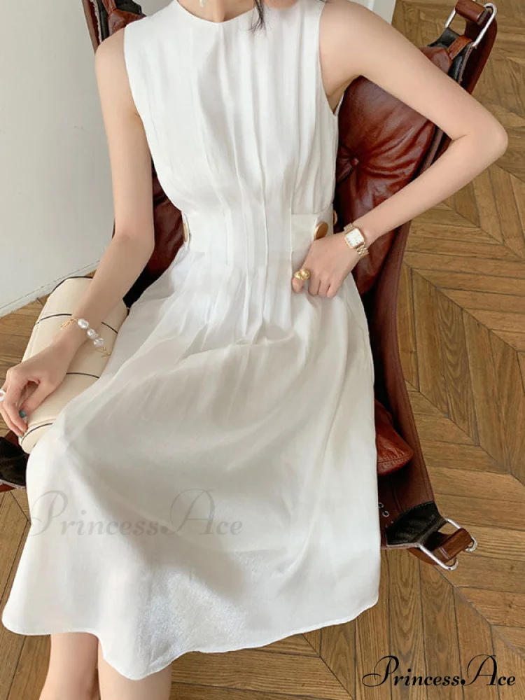Button Embellished Long Trendy Sleeve Midi Dress - Image 2