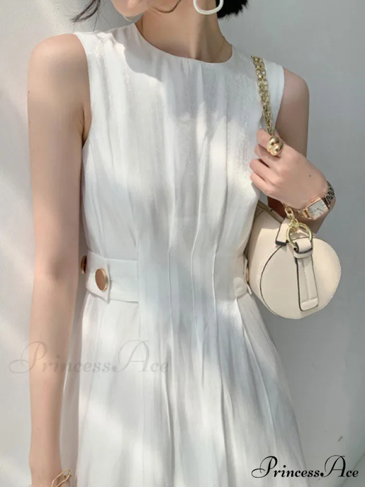 Button Embellished Long Trendy Sleeve Midi Dress - Image 4