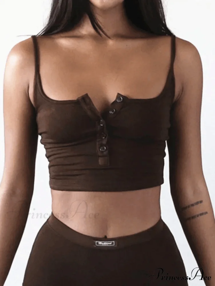 Button Front Graceful Corset Top - Image 2