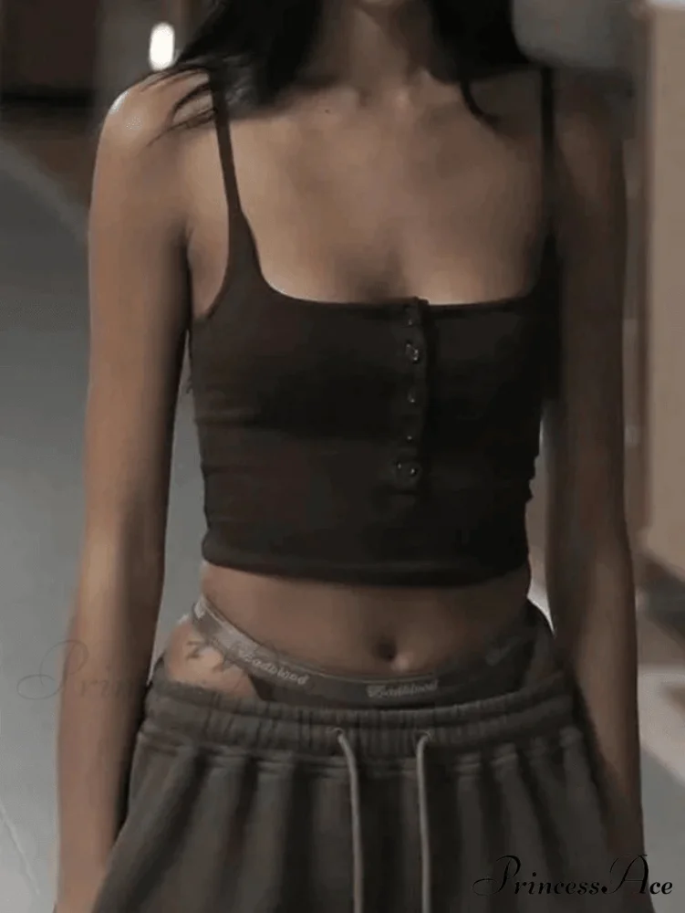 Button Front Graceful Corset Top - Image 4