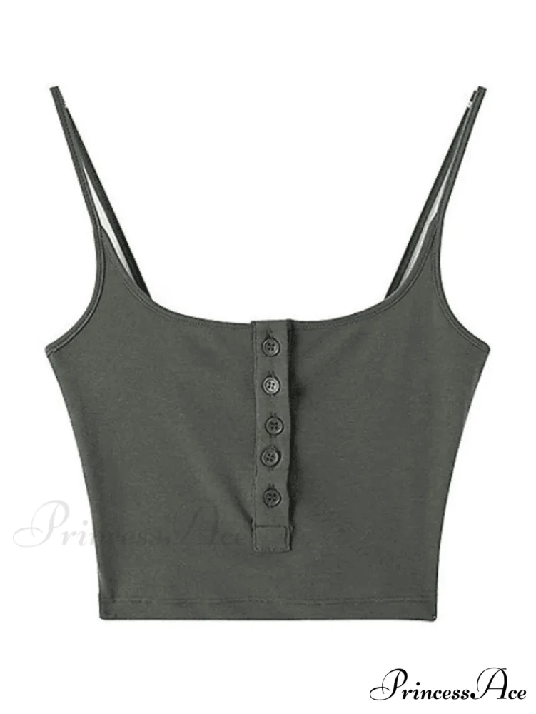 Button Front Graceful Corset Top - Image 8