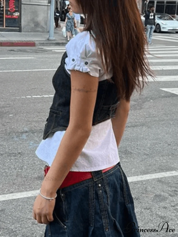 Button Up Eyelet Trendy Embroidery Midi Dress - Image 4