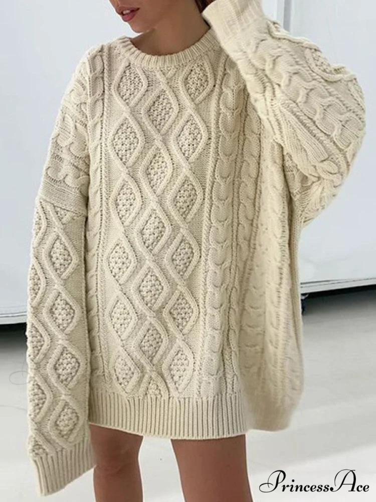 Cable Knit Leg Trendy Warmers With Flare - Image 13