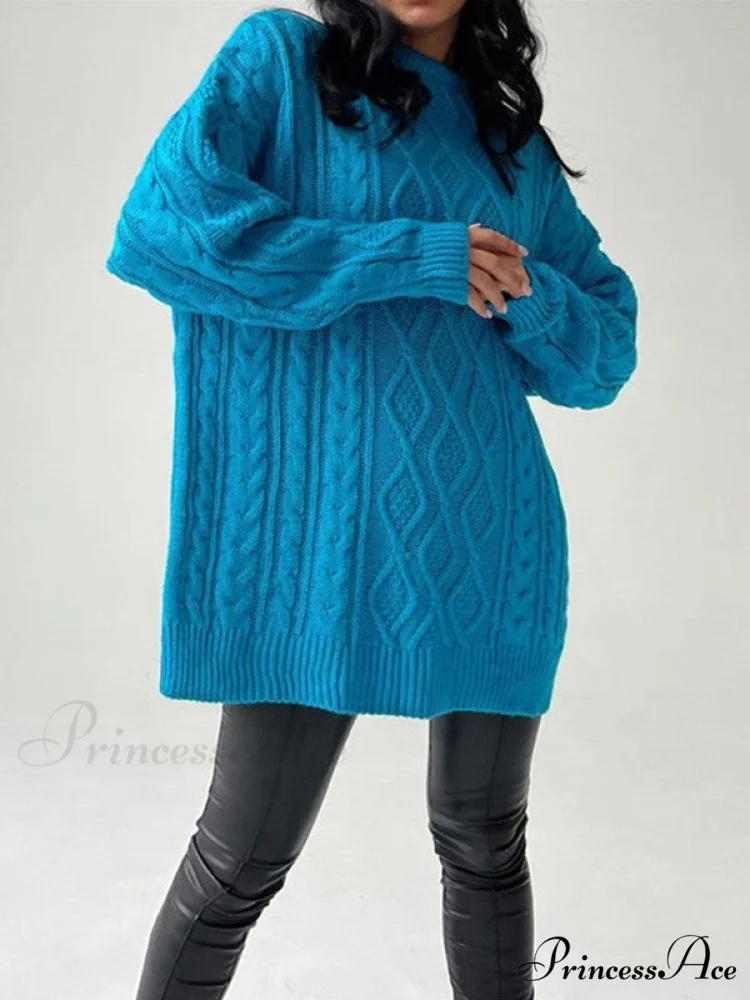 Cable Knit Leg Trendy Warmers With Flare - Image 16