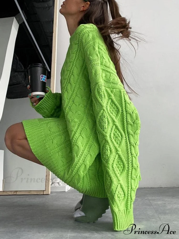 Cable Knit Leg Trendy Warmers With Flare - Image 18