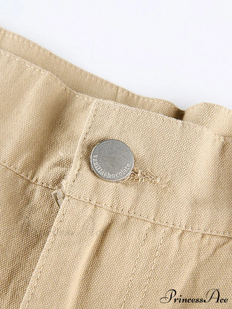 Cargo Camouflage Graceful Patchwork Jeans - Image 8