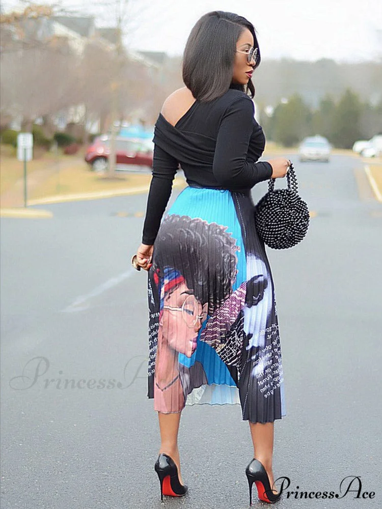 Cargo Pocket Graceful Zipper Skirt - Image 2