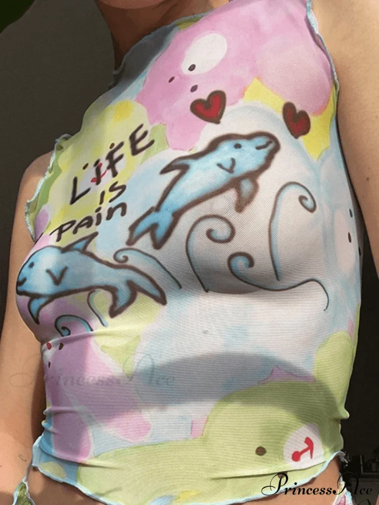 Cartoon Charming Pleated Skirt - Image 2