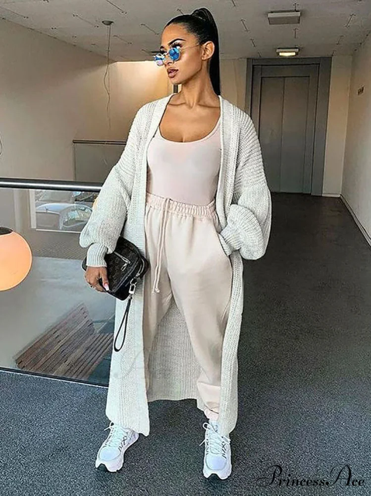 Casual Solid Graceful color Cardigan - Image 7