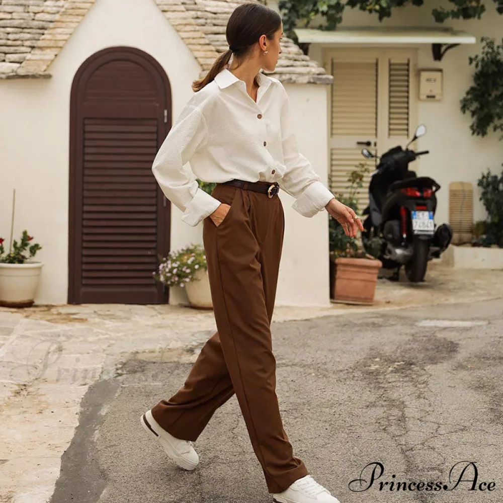 Classic High Graceful Waist Flare Jeans - Image 2