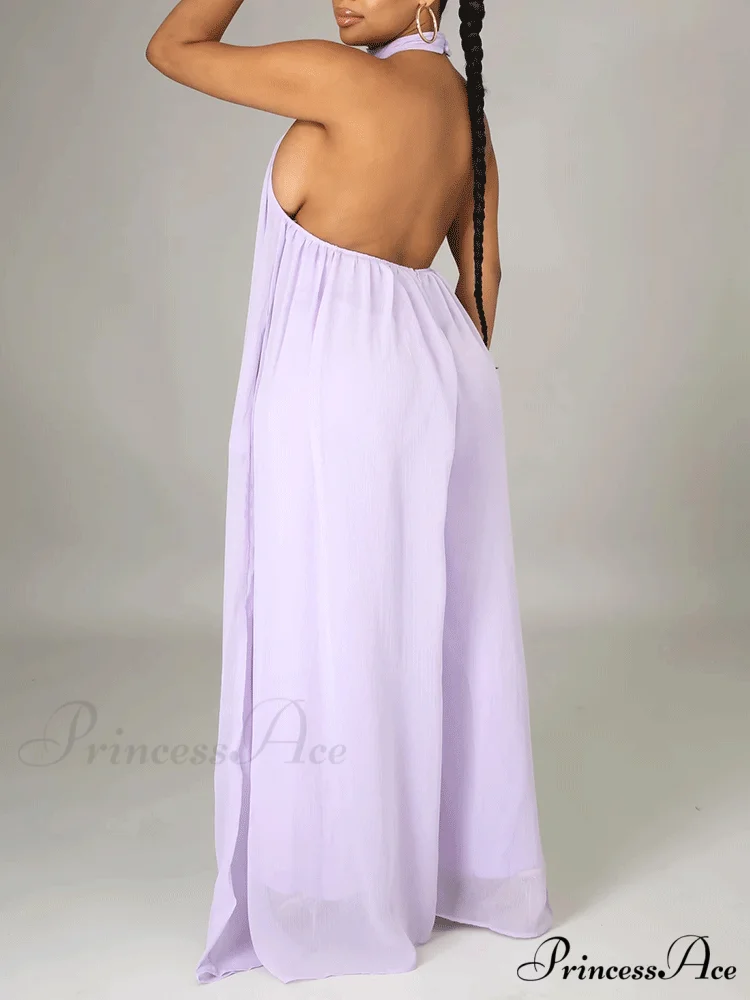 Halter Casual Graceful Maxi Dress - Image 22