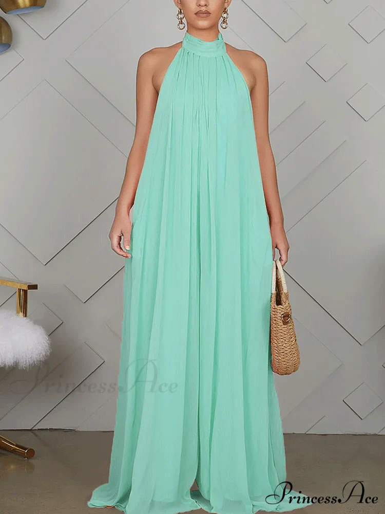 Halter Casual Graceful Maxi Dress - Image 23