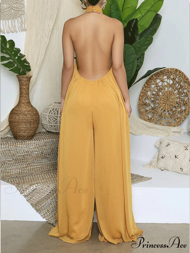 Halter Casual Graceful Maxi Dress - Image 6
