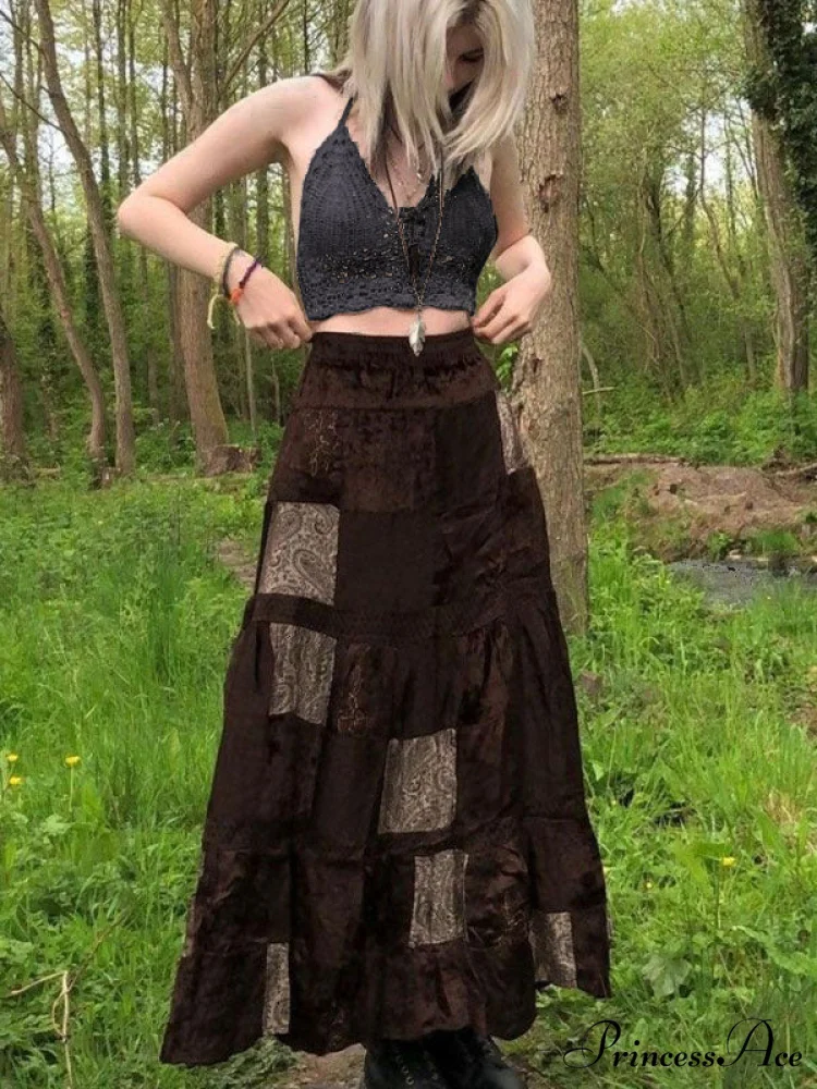 Halter Crochet Hollow Trendy Out Maxi Dress - Image 18