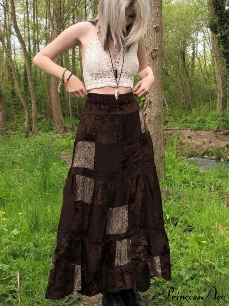 Halter Crochet Hollow Trendy Out Maxi Dress - Image 3