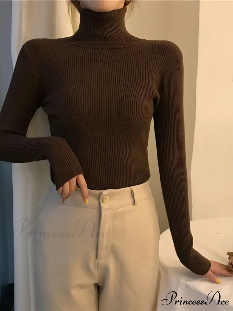 High Neck Bell Sleeve Sweater Wide Sophisticated Leg Pants Matching Set - Royal Blue - Image 16