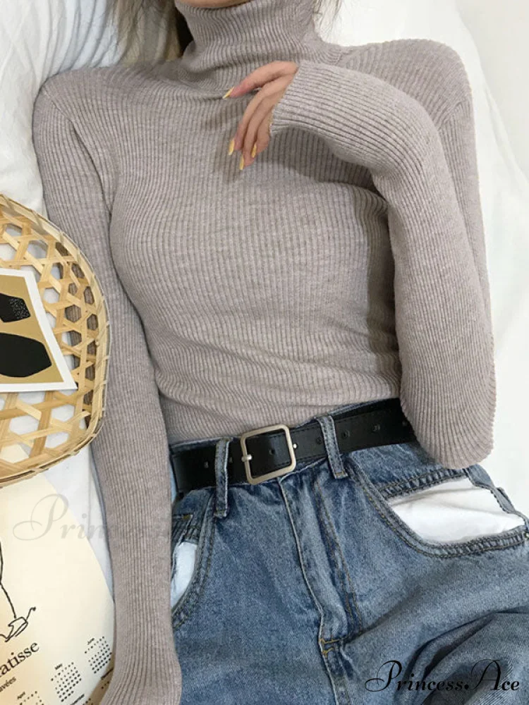 High Neck Bell Sleeve Sweater Wide Sophisticated Leg Pants Matching Set - Royal Blue - Image 24
