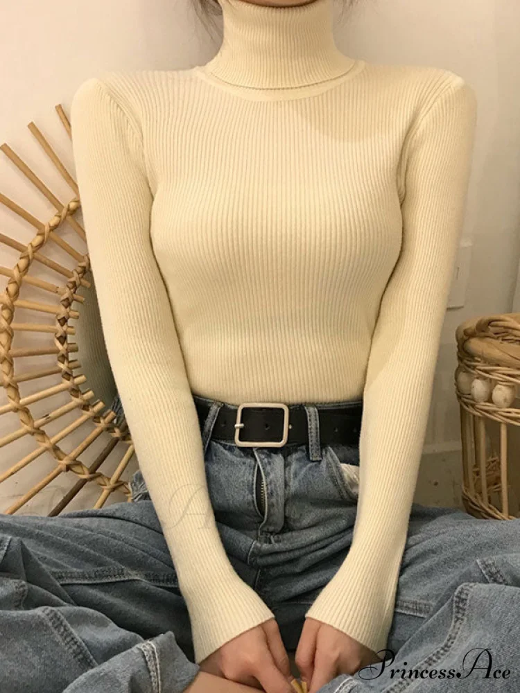 High Neck Bell Sleeve Sweater Wide Sophisticated Leg Pants Matching Set - Royal Blue - Image 28