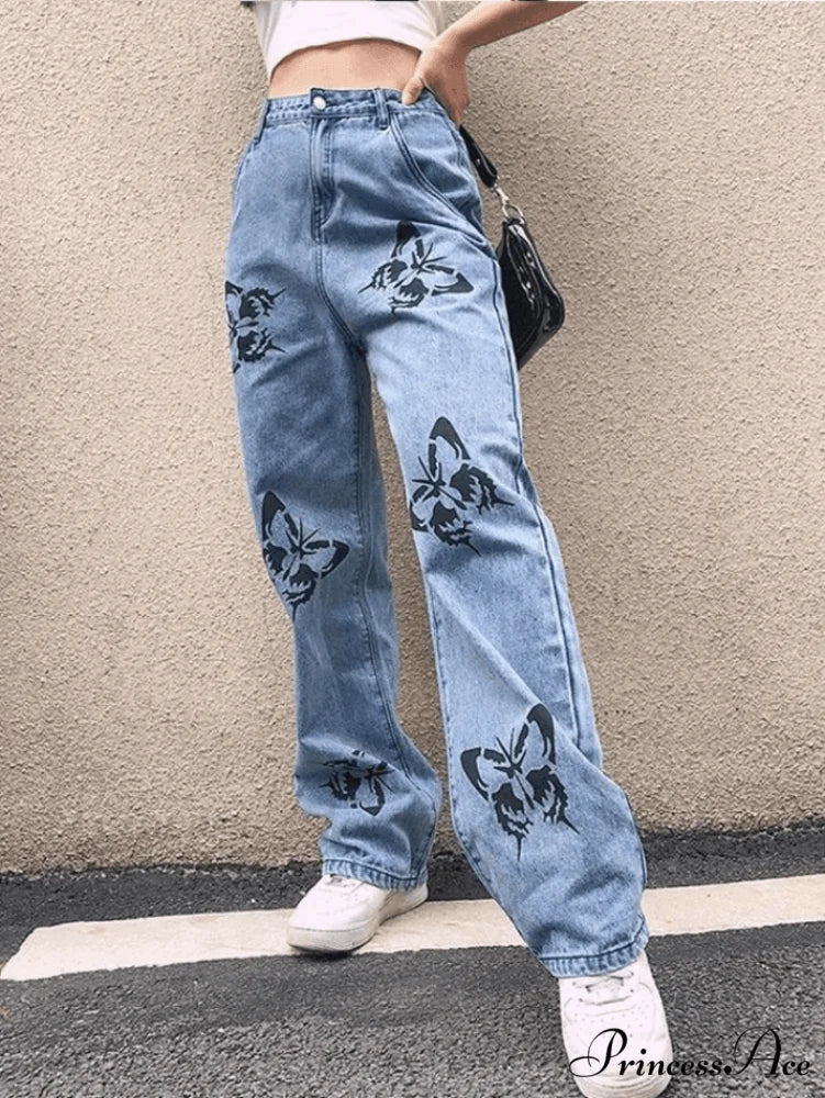 High Waist Breathable Trendy Perspiration Printed Leggings - Image 2
