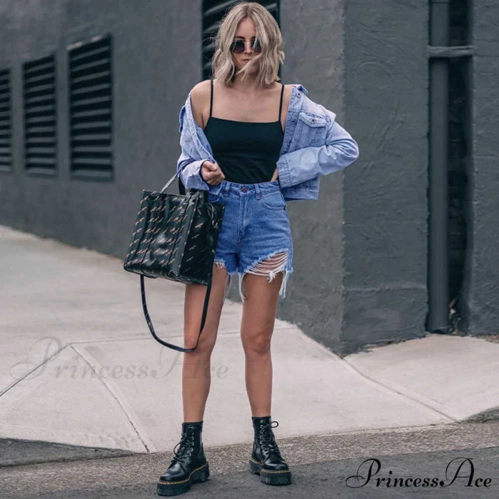 High Waist Graceful Buttons Flared Jeans - Image 2