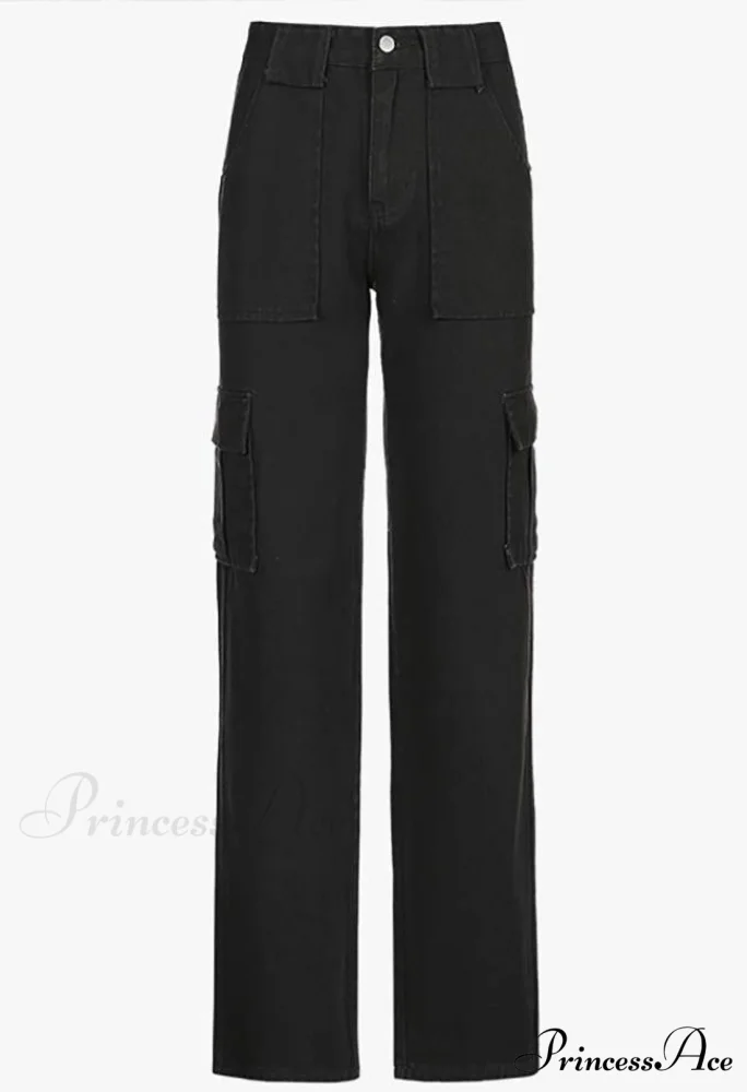 High Waist Graceful Irregular Denim Skort - Image 12
