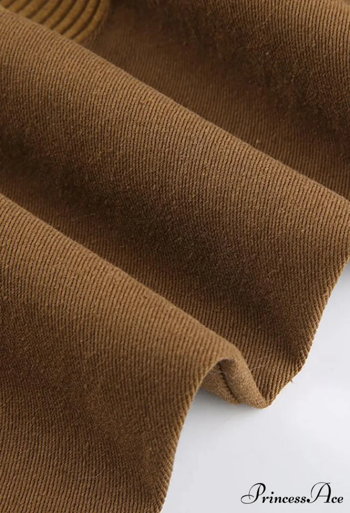High Waist Wide Trendy Leg PU Pants - Image 6