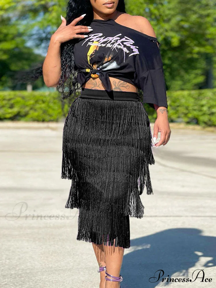 High Waisted Graceful Clashing Star Jeans - Image 10