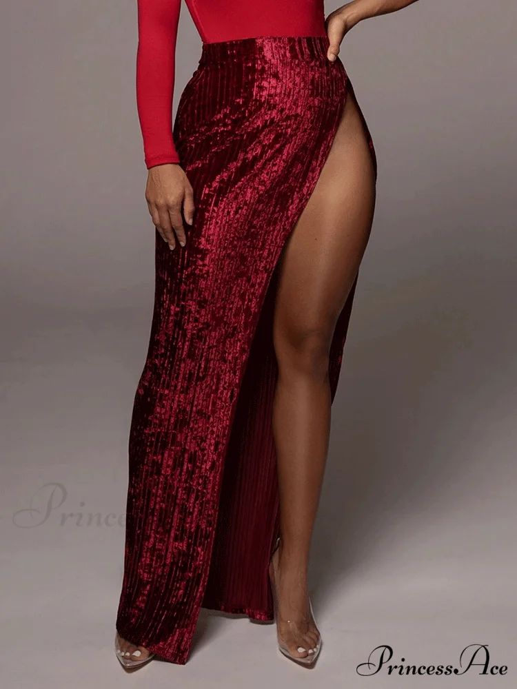 High Waisted Graceful Wide Leg Pants - Image 20