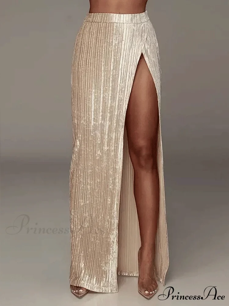 High Waisted Graceful Wide Leg Pants - Image 4