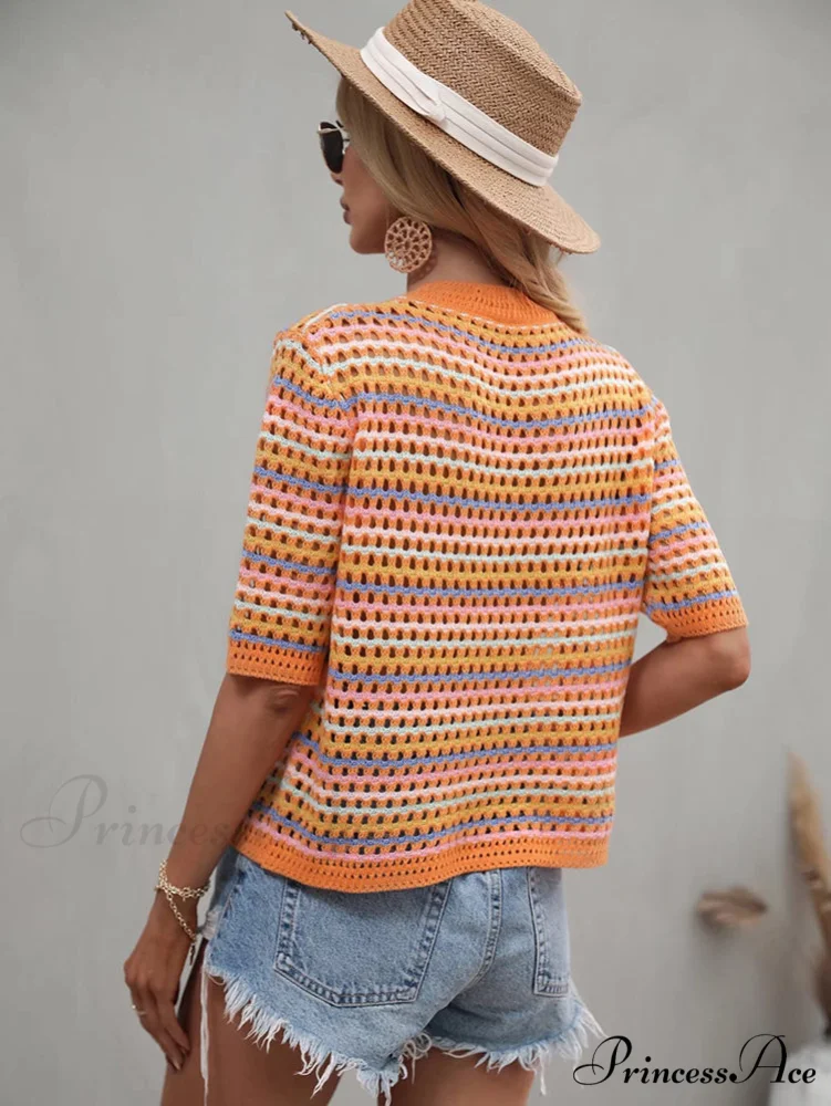 Hollow Out Knitted Trendy Crochet Tank Top - Image 10