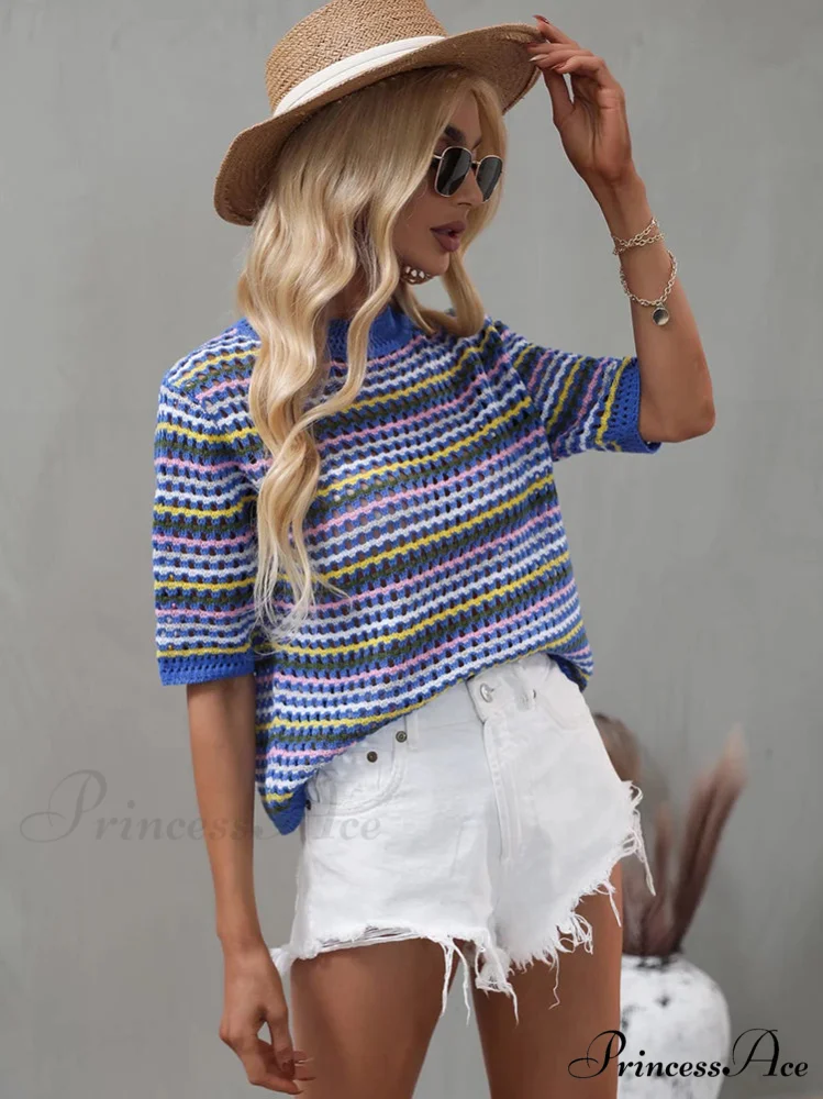 Hollow Out Knitted Trendy Crochet Tank Top - Image 2
