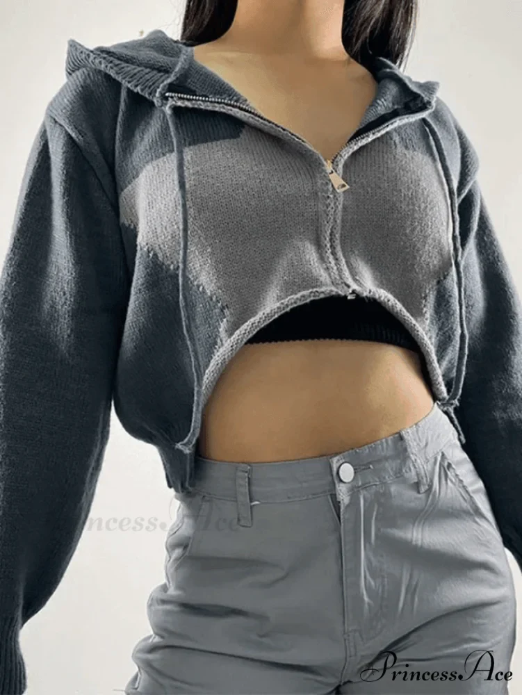 Hooded Solid Color Trendy Casual Sweatshirt Dress - Image 4