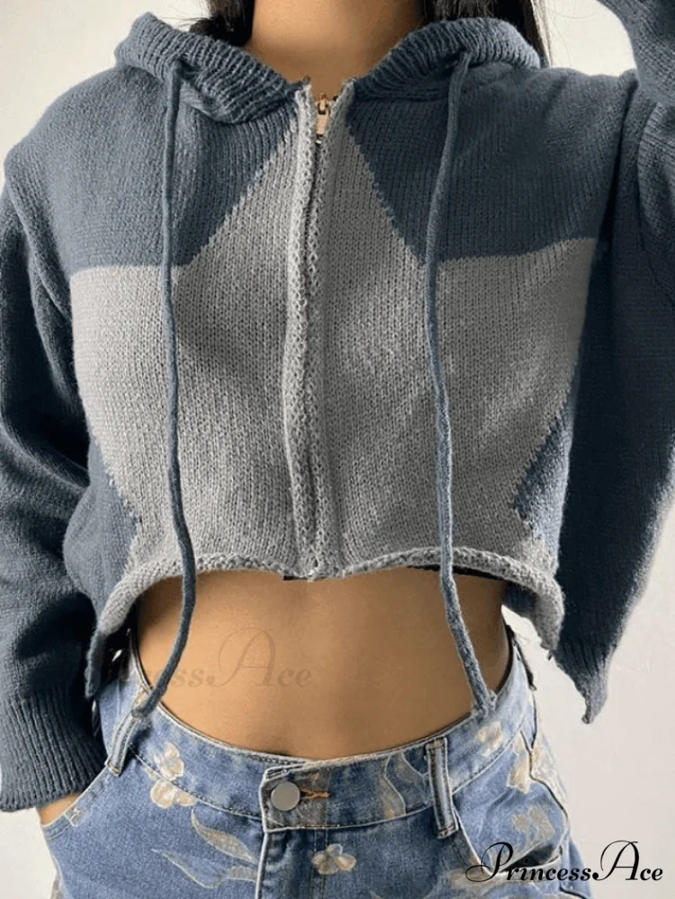 Hooded Solid Color Trendy Casual Sweatshirt Dress - Image 6