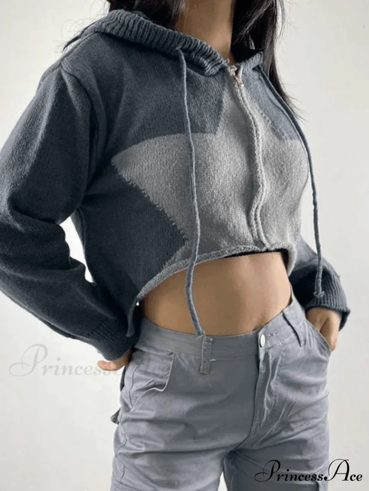 Hooded Solid Color Trendy Casual Sweatshirt Dress - Image 7