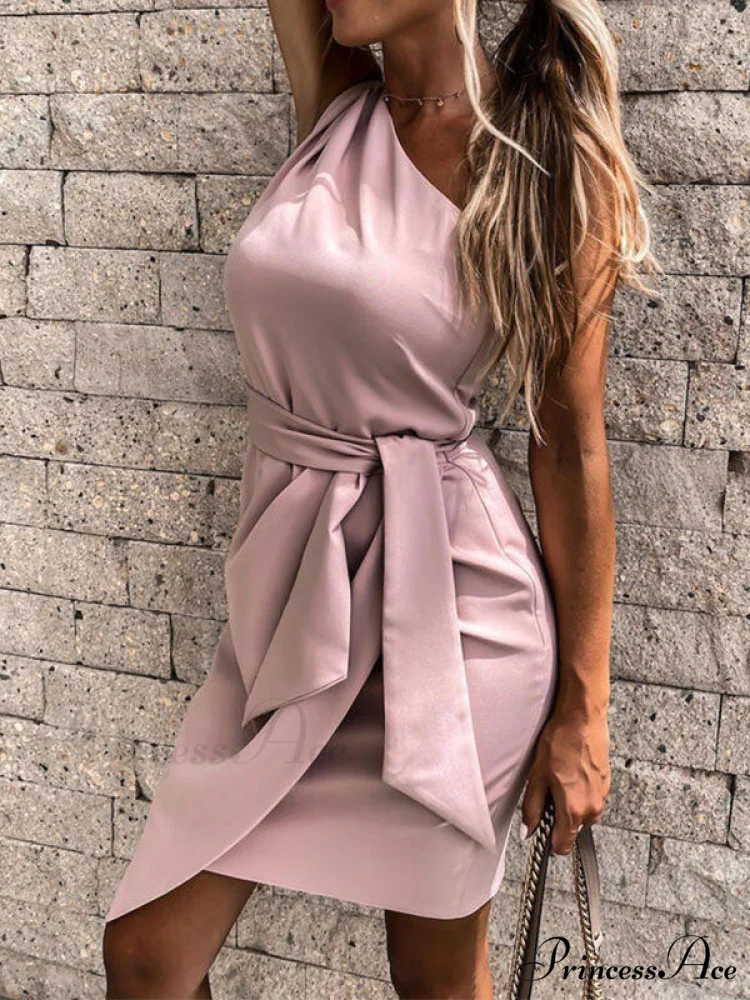 Irregular Oblique Graceful Shoulder Tops - Image 3