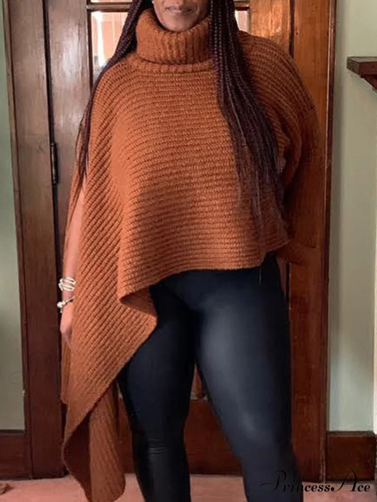 Knit Ruffle Graceful Sleeve Solid Tops - Image 10