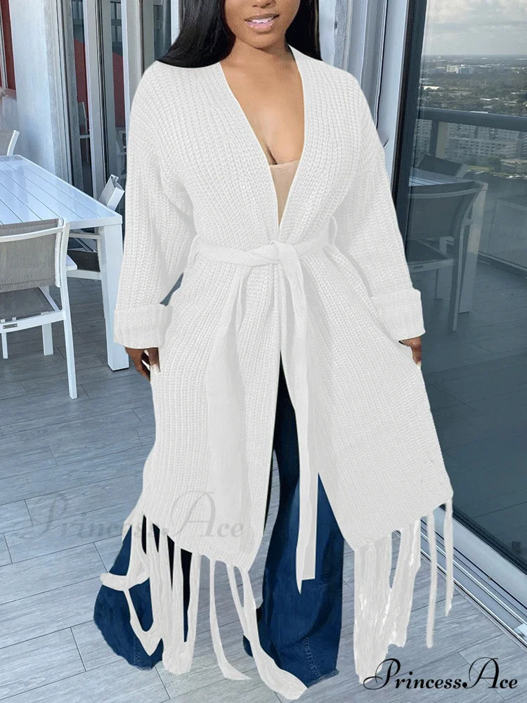Knit Slit Graceful Turtleneck Sweaters - Image 15