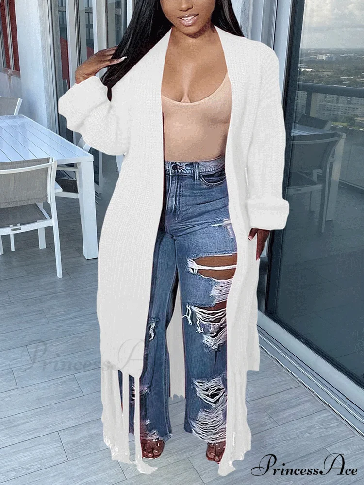Knit Slit Graceful Turtleneck Sweaters - Image 16