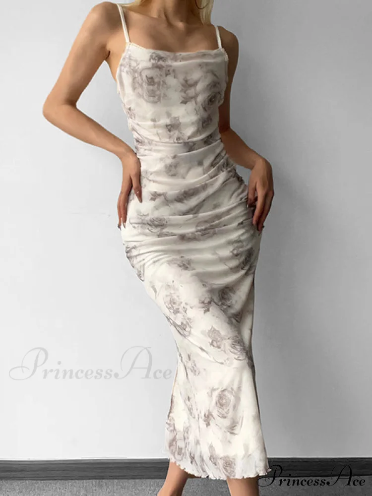 Back Slit Velvet Trendy Halter Maxi Dress - Image 2