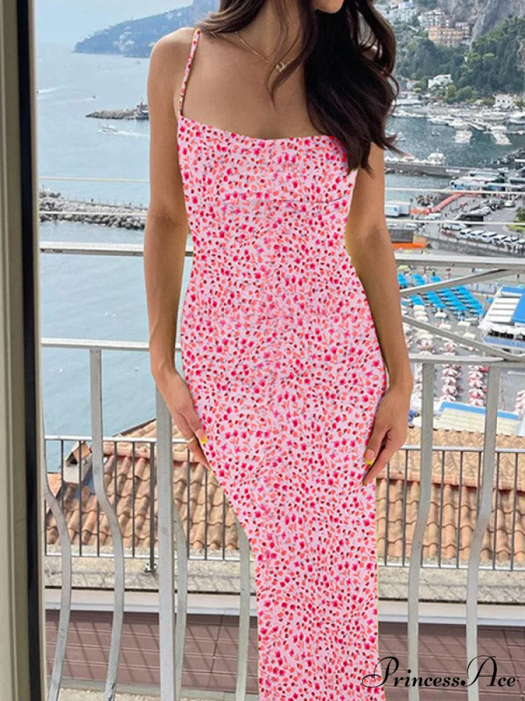 Backless Floral Graceful Mesh Mini Dress - Image 12