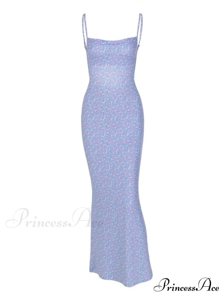 Backless Floral Graceful Mesh Mini Dress - Image 6