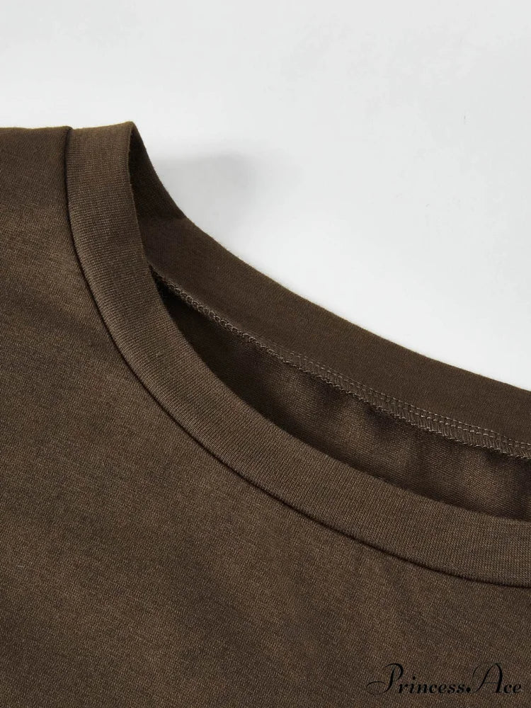Basic Solid Graceful Crop Top - Image 6