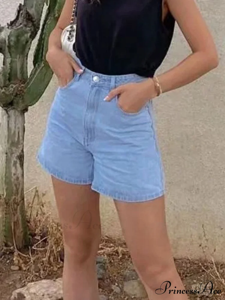 Basic Wash Straight Trendy Leg Boyfriend Jeans - Image 4