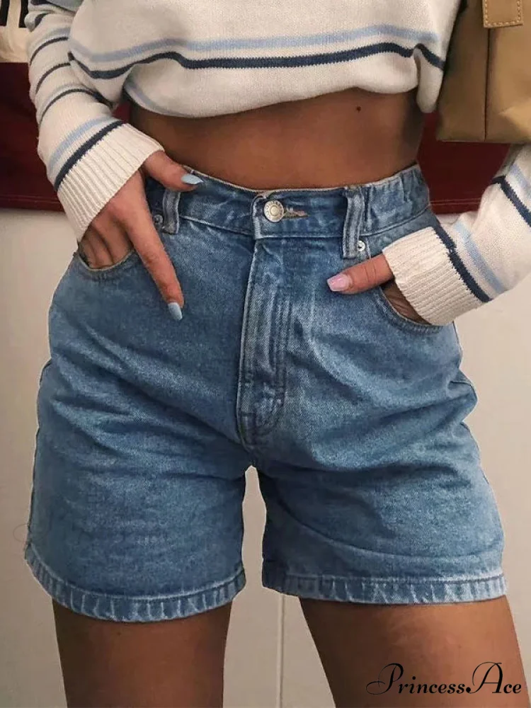 Basic Wash Straight Trendy Leg Boyfriend Jeans - Image 7