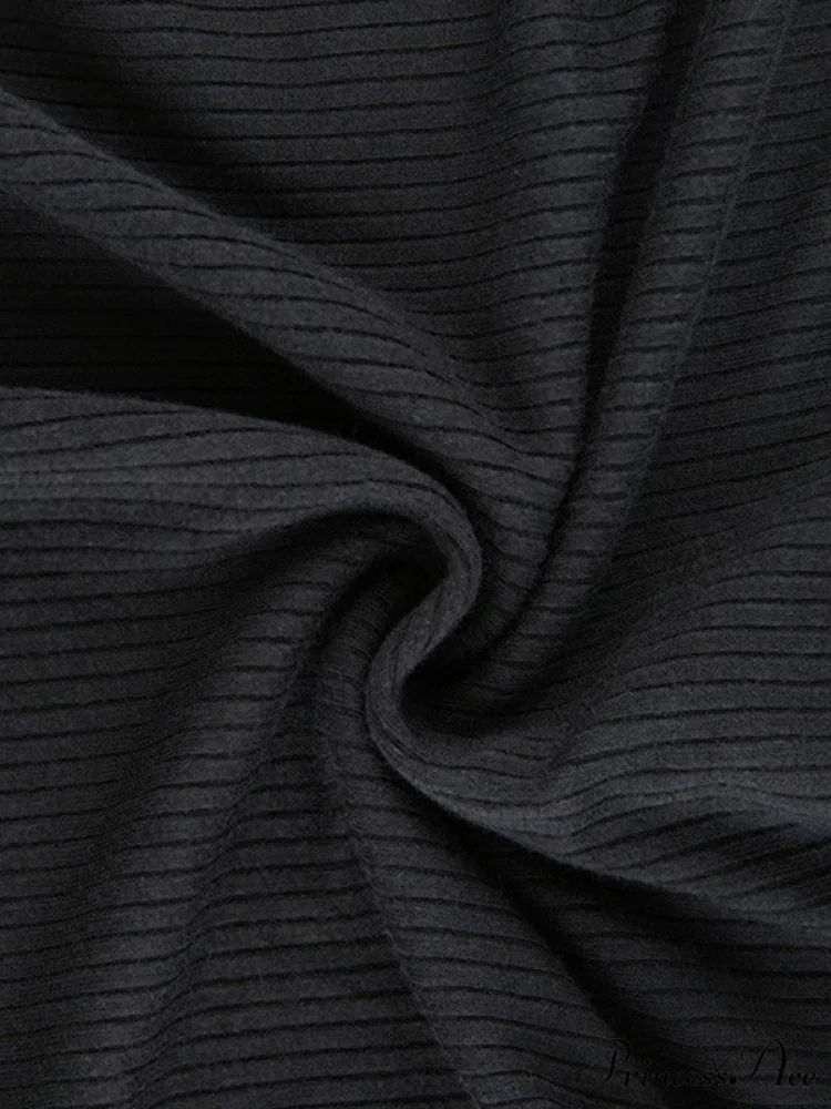 Black Ruched Graceful Bodycon Mini Dress - Image 4