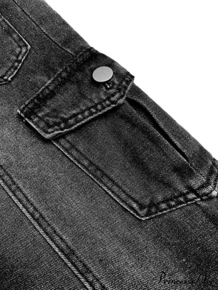 Bleached Painted Graceful Boyfriend Jeans - Image 10
