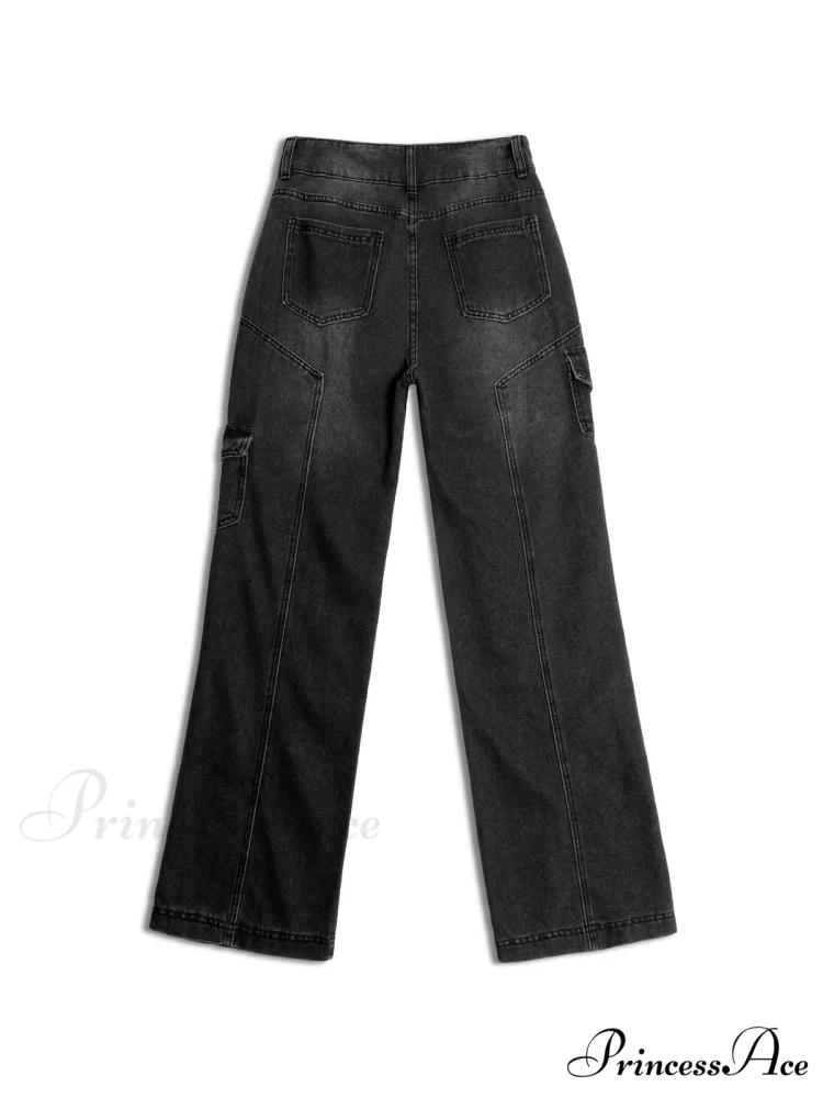 Bleached Painted Graceful Boyfriend Jeans - Image 11
