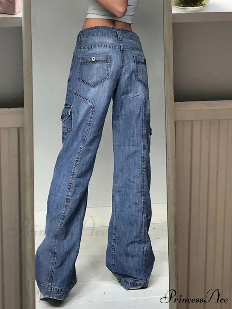 Bleached Painted Graceful Boyfriend Jeans - Image 3